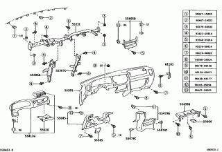 INSTRUMENT PANEL & GLOVE COMPARTMENT 1