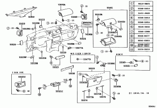 INSTRUMENT PANEL & GLOVE COMPARTMENT 2