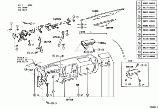 INSTRUMENT PANEL & GLOVE COMPARTMENT 1