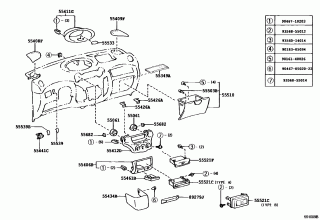 INSTRUMENT PANEL & GLOVE COMPARTMENT 2