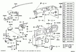 INSTRUMENT PANEL & GLOVE COMPARTMENT 1