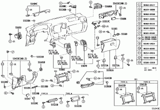 INSTRUMENT PANEL & GLOVE COMPARTMENT 2