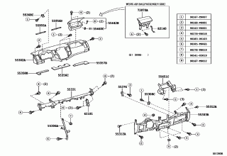 INSTRUMENT PANEL & GLOVE COMPARTMENT 1