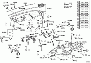 INSTRUMENT PANEL & GLOVE COMPARTMENT 1