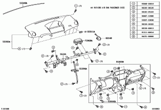 INSTRUMENT PANEL & GLOVE COMPARTMENT 1