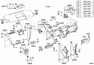 INSTRUMENT PANEL & GLOVE COMPARTMENT 2