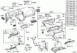 INSTRUMENT PANEL & GLOVE COMPARTMENT 2