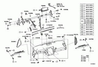 INSTRUMENT PANEL & GLOVE COMPARTMENT 1