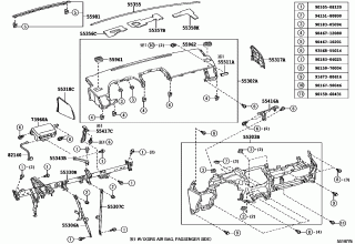 INSTRUMENT PANEL & GLOVE COMPARTMENT 1