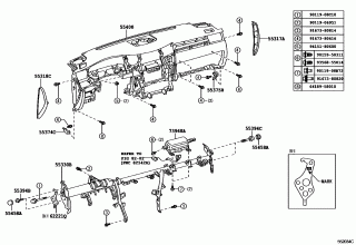 INSTRUMENT PANEL & GLOVE COMPARTMENT 1