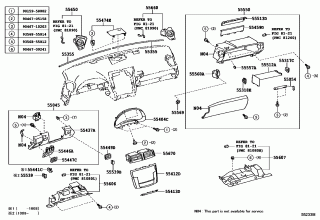 INSTRUMENT PANEL & GLOVE COMPARTMENT 2