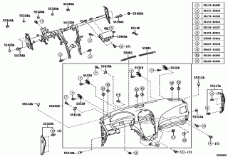 INSTRUMENT PANEL & GLOVE COMPARTMENT 1