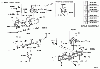 INSTRUMENT PANEL & GLOVE COMPARTMENT 1