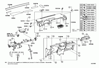 INSTRUMENT PANEL & GLOVE COMPARTMENT 1