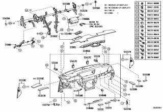 INSTRUMENT PANEL & GLOVE COMPARTMENT 2