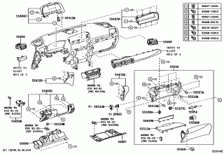 INSTRUMENT PANEL & GLOVE COMPARTMENT 3