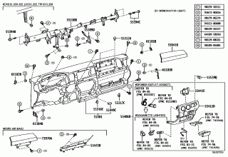 INSTRUMENT PANEL & GLOVE COMPARTMENT 1