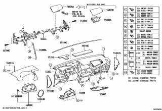 INSTRUMENT PANEL & GLOVE COMPARTMENT 1