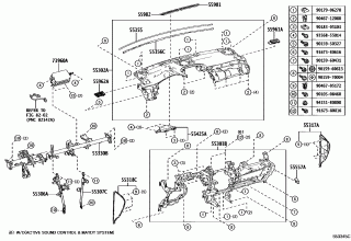 INSTRUMENT PANEL & GLOVE COMPARTMENT 1