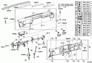 INSTRUMENT PANEL & GLOVE COMPARTMENT 1