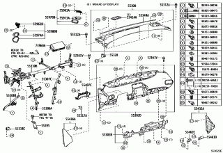 INSTRUMENT PANEL & GLOVE COMPARTMENT 1