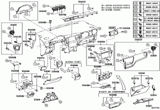 INSTRUMENT PANEL & GLOVE COMPARTMENT 2