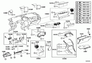 INSTRUMENT PANEL & GLOVE COMPARTMENT 3