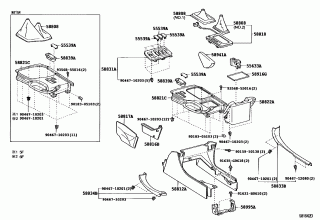 CONSOLE BOX & BRACKET 1