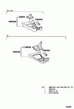 CONSOLE BOX & BRACKET 1