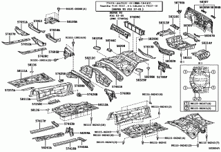 FLOOR PAN & LOWER BACK PANEL 1