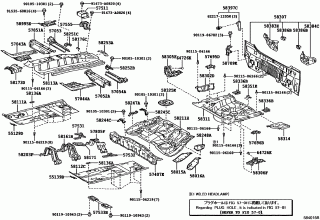 FLOOR PAN & LOWER BACK PANEL 1