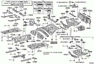 FLOOR PAN & LOWER BACK PANEL 2