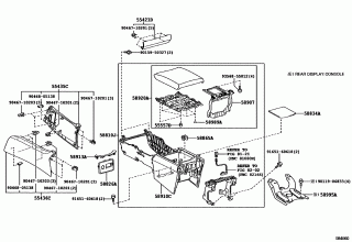 CONSOLE BOX & BRACKET 3