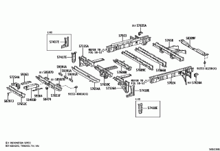 REAR FLOOR PANEL & REAR FLOOR MEMBER 3