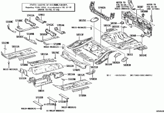 FLOOR PAN & LOWER BACK PANEL 1