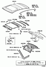 ROOF PANEL & BACK WINDOW GLASS 1