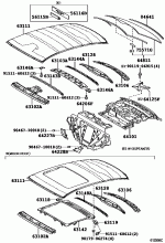 ROOF PANEL & BACK WINDOW GLASS 1