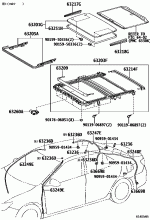 ROOF PANEL & BACK WINDOW GLASS 2