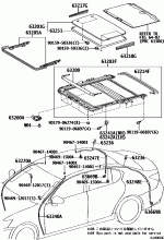 ROOF PANEL & BACK WINDOW GLASS 2