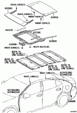 ROOF PANEL & BACK WINDOW GLASS 3