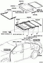 ROOF PANEL & BACK WINDOW GLASS 2