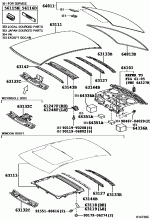 ROOF PANEL & BACK WINDOW GLASS 1