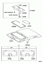 ROOF HEADLINING & SILENCER PAD 2