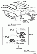 ROOF HEADLINING & SILENCER PAD 2