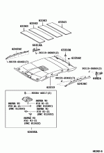 ROOF HEADLINING & SILENCER PAD 1