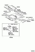 ROOF HEADLINING & SILENCER PAD 2