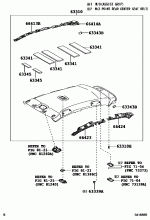 ROOF HEADLINING & SILENCER PAD 1