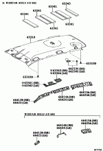 ROOF HEADLINING & SILENCER PAD 1