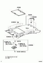 ROOF HEADLINING & SILENCER PAD 1