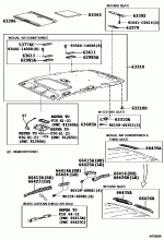 ROOF HEADLINING & SILENCER PAD 2